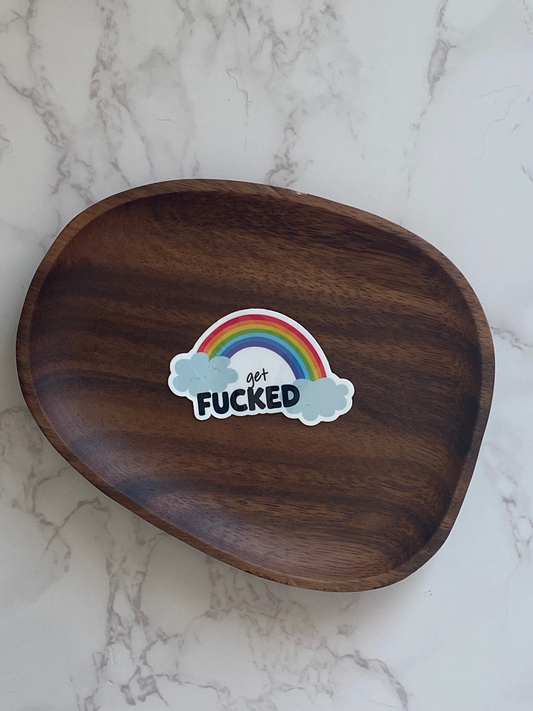 get fucked Sticker
